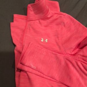 Under Armor heat gear, quarter zip